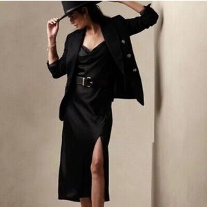 Adobe midi slip dress